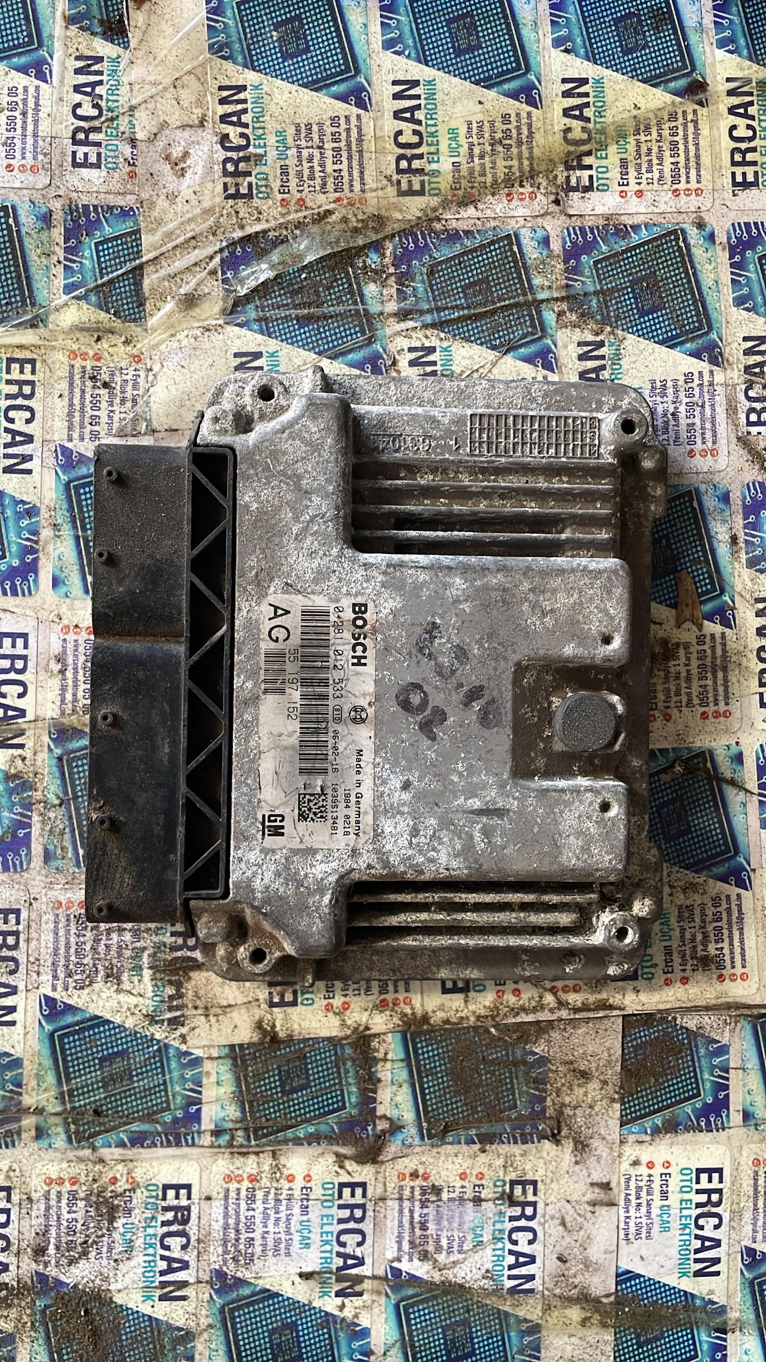 0281012533 OPEL Vectra 1.9 CDTI Motor Beyni 